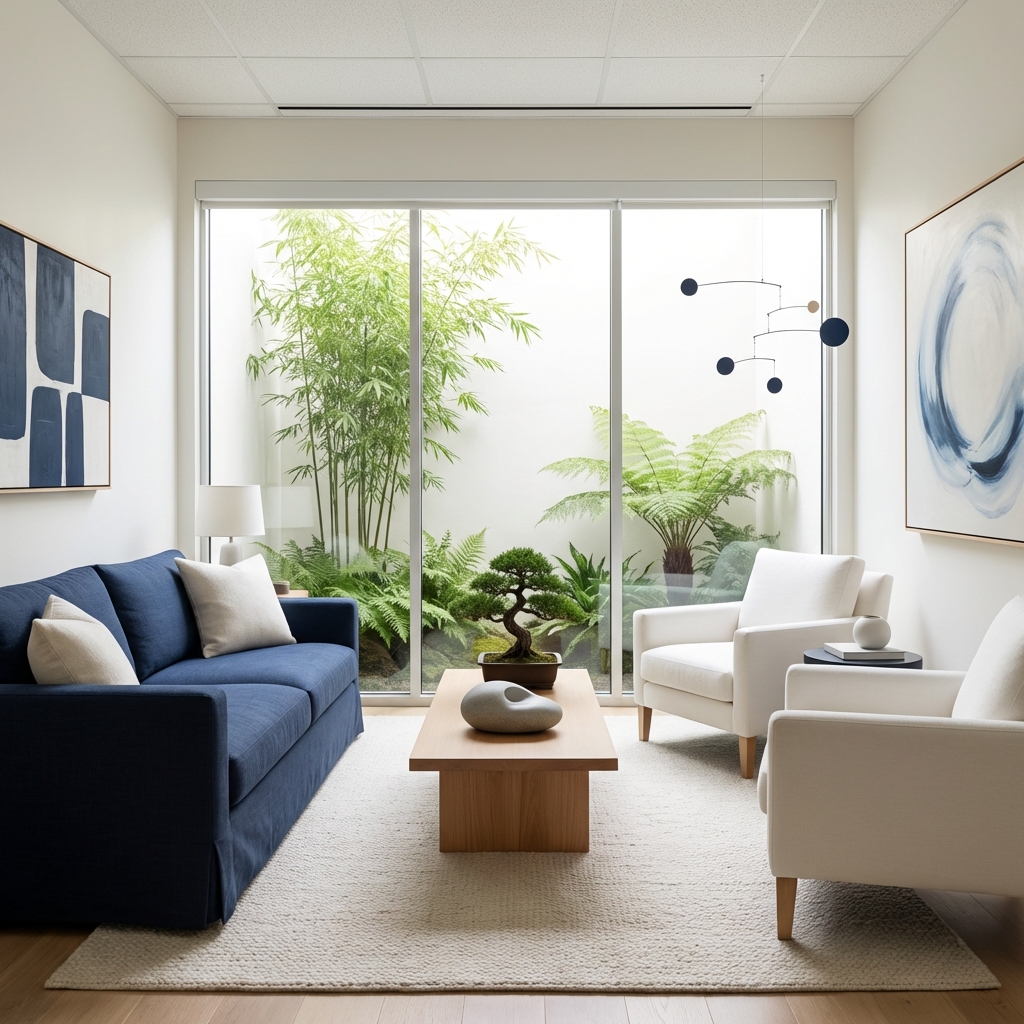 Serene Therapy Environment