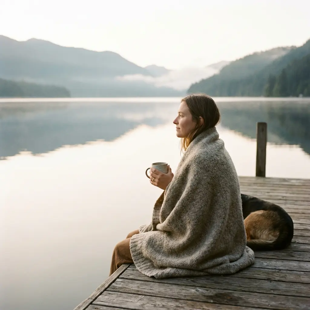 Serene background for clinical services